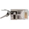 imageKlein Tools VDV826705 Modular Data Plug for CAT6A Shielded Cable and Larger Diameter CAT6 Indoor or Outdoor Ethernet Cable 50Pack50Pack