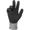 imageKlein Tools Winter Work Gloves Knit Dipped ANSI A4 CutResistant Sandy Latex Coated FleeceLined Touchscreen CapableMedium