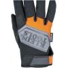 imageKlein Tools Work Gloves General Purpose Gloves Comfortable Suede Palm Touchscreen Capable Hook and Loop ClosureLarge