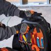 imageKlein Tools Work Gloves General Purpose Gloves Comfortable Suede Palm Touchscreen Capable Hook and Loop ClosureSmall
