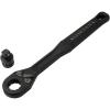 imageKLEIN TOOLS 65408ADP KNECT M Pass Through Ratchet and 38Inch Socket Adapter Set 90Tooth Wrench for Extended Threaded Rods Compact and Comfortable Grip Traditional Socket CompatibilityM 38Inch