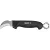 imageKlein Tools 15703 Fixed Blade Professional Knife Made in USA features 3Inch Steel Hook Blade Best Knife for Cable SkinningKlein Kurve