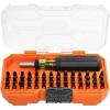 imageKlein Tools 32315HD 15in1 MultiBit Ratcheting Screwdriver ImpactRated 7 DoubleEnded ProFlex Torsion Zone Tips 14Inch Nut Driver 8PieceDriver Set