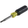 imageKlein Tools 32476 5In1 MultiBit Screwdriver  Nut Driver with 2 Slotted 2 Philips and 1 Nut Driver TipScrewdriver
