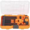 imageKlein Tools 33804 ProFlex ImpactRated Interchangeable Ratcheting THandle Set Torsion Zone Magnetic Bit Holder SAE Metric TORX