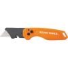 imageKlein Tools 44304 Folding FLICKBLADE Utility Knife Compact Removable Impact Driver 14Inch Nut Driver and 2 Phillips BitFlickblade