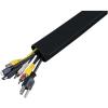 imageKlein Tools 450320 Cable Management Sleeve Cord Management for Home Office or Job 114Inch Max Diameter 3Foot Length Black 2Pack175 Sleeve 2Pack