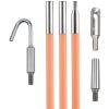 imageKlein Tools 50053 5Foot LoFlex Glow Fish Rod Made in USA 532Inch Fiberglass with Bullet Nose and Splinter Guard Coating15Foot
