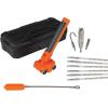 imageKlein Tools 50611 Magnetic Wire Puller Pulls Electrical Wire Behind WallsTight Spaces StainlessSteel Leader Cable Pulling Rare MagnetPuller Kit