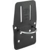 imageKlein Tools 5456 Leather Hammer Holder with Slotted Connection and Metal RingBlack