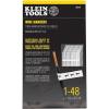 imageKlein Tools 56250 Wire Marker Book for Cable Management Electric Panel Organization Wire Label Stickers Numbered 148