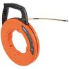 imageKlein Tools 56380 NonConductive Electrical Fish Tape MultiGroove Fiberglass Wire Puller with Steel Leader 100Foot x 316Inch100Foot