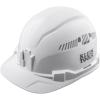 imageKlein Tools 60113RL Hard Hat Rechargeable Headlamp Vented Cap Style Padded SelfWicking OdorResistant Sweatband WhiteHard Hat