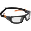 imageKlein Tools 60163 Safety Glasses Professional PPE Protective Eyewear with Full Frame Scratch Resistant and AntiFog Clear LensProfessional With Gasket