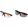 imageKlein Tools 60171 Safety Glasses PPE Protective Eyewear with Semi Frame Scratch Resistant and AntiFog Clear Lens 2PackClearGray Lens