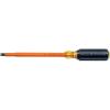 imageKlein Tools 6027INS Flathead Screwdriver Made in USA 516Inch Cabinet Tip Insulated 7Inch Shank8Inch Shank