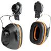 imageKlein Tools 60502 Ear Muffs with Hard Hat Full Brim Attachment 26dB NRR for Construction Manufacturing Maintenance WoodworkingAdjustable