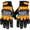 imageKlein Tools 60619 Work Gloves Thinsulate Lined Thermal Winter Work Gloves Water Resistant Padded Palms MediumXLarge