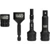 imageKlein Tools 65KADPM KNECT M Impact Socket Adapter Set 4 Adapters for 38Inch Drive Tools Flip Sockets and Impact Drivers Compatible with KNECT S and M SystemsM 38Inch