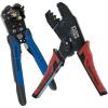 imageKlein Tools 80013 Wire Stripper  Ratcheting Crimper Electrical Crimping Tool Kit with Automatic Wire Stripper and Ratcheting Insulated Terminal Crimper 2Piece
