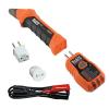 imageKlein Tools 80016 Circuit Breaker Finder Tool Kit with Accessories GFCI Outlet Tester 2Piece Set Includes Cat No ET310 and Cat No 69411Kit