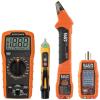 imageKlein Tools 80101 Circuit Breaker Finder Kit GFCI Outlet and Receptacle Tester Kit Multimeter NCVT Outlet Tester Leads 4PieceHome Tester 4Piece Kit with Circuit Finder
