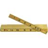 imageKlein Tools 9106 Folding Ruler 6Foot Durable Fiberglass Inside ReadingOutside Read