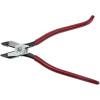 imageKlein Tools D2017CSTA Linesman Pliers Side Cutters with Spring Loaded Action Ironworker Pliers have Aggressive Knurl and Tempered Handles