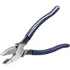 imageKlein Tools D2139NECR Linemans Crimping Pliers Made in USA Streamlined HighLeverage Design Made of Induction Hardened Steel 9InchStandard
