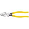imageKlein Tools D2139NECR Linemans Crimping Pliers Made in USA Streamlined HighLeverage Design Made of Induction Hardened Steel 9InchWith Crimping