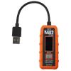 imageKlein Tools ET910 USB Power Meter and Tester USBA Digital Meter for Voltage Current Capacity Energy Resistance Max CurrentElectric Circuit Testing Device