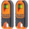 imageKlein Tools MSF100 Magnetic Stud Finder and Level Compact Wood and Metal Detector with Bubble Vial for Accurate Markings Felt Pad BackingPack of Two