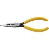 imageKlein Tools VDV026049 Crimping Long Nose Pliers With Curved Handles Grooved Jaws and Induction Hardened Steel