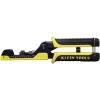 imageKlein Tools VDV211100 Crimper Extended Reach Coaxial Compression Connector for F BNC and RCA ConnectorsExtended Reach Crimper