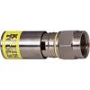 imageKlein Tools VDV812606 FConnector for RG66Q Coaxial Cable Universal Compression Connectors Male Professional Grade 10Pack50Pack