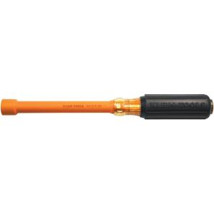 imageKLEIN TOOLS 33524 Tool Kit Made in USA 1000V Insulated Nut Driver Set Sizes 316 14 516 1132 387161291658Inch with Case 9Piece