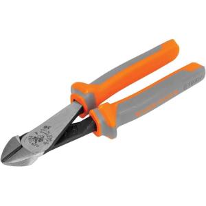 imageKlein Tools 11055RINS Insulated Klein Kurve Wire StripperCutter Made in USA 1000V Insulated Tool Cuts and Strips 1018 Solid and 1220 Stranded AWG WireDiagonal Cutters