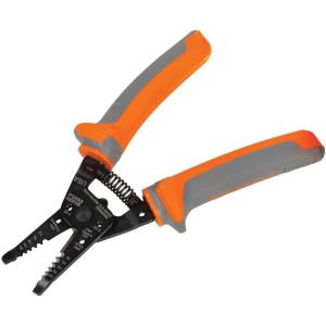 imageKlein Tools 11055RINS Insulated Klein Kurve Wire StripperCutter Made in USA 1000V Insulated Tool Cuts and Strips 1018 Solid and 1220 Stranded AWG WireWire Stripper