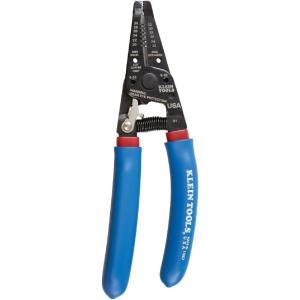imageKlein Tools 11057 Wire Cutter  Stripper Made in USA Heavy Duty Cutter for 2030 AWG Solid and 2232 AWG Stranded Wire