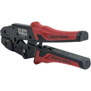 imageKlein Tools 3005CR Wire Crimper Tool Ratcheting Insulated Terminal Crimper for 10 to 22 AWG WireOne Size