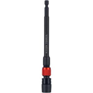 imageKlein Tools 31088 6Inch DualLock Extension 14Inch Hex Shank Impact Bit Holder QuickRelease Locking Mechanism with Secondary Twist Lock Compatible with Impact Drivers and Drills
