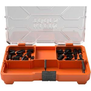 imageKlein Tools 33001S 20Piece Impact Driver Bit Set Slim PH2 T25 ProFlex Bit Set MODbox Compatible Storage Case Phillips and TORX Bits Organizing Bin and Tray