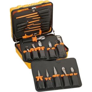 imageKlein Tools 33527 General Purpose Insulated Tool Kit 1000Volt Rated Comes in Custom 3Pallet Lockable Case 22Piece22Piece