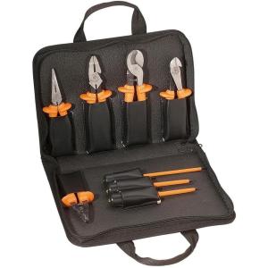 imageKlein Tools 33527 General Purpose Insulated Tool Kit 1000Volt Rated Comes in Custom 3Pallet Lockable Case 22Piece8Piece