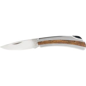 imageKlein Tools 44034 Pocket Knife with Rosewood Insert Handle 258Inch Stainless Steel DropPoint Blade