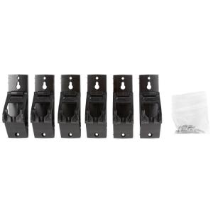 imageKlein Tools 450500 1Inch JHooks Cable Management System with Lockable Latch for Extension Cords Conduit Fiber Ethernet Cables 6Piece1Inch Hook