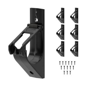 imageKlein Tools 450500 1Inch JHooks Cable Management System with Lockable Latch for Extension Cords Conduit Fiber Ethernet Cables 6Piece2Inch Hook