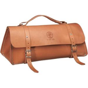 imageKlein Tools 510824 Deluxe Leather Bag 24Inch20Inch