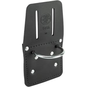 imageKlein Tools 5456 Leather Hammer Holder with Slotted Connection and Metal RingBlack