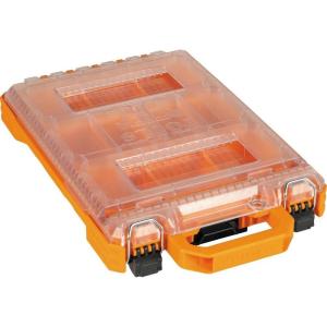 imageKlein Tools 54808MB MODbox Tall Compartment Box HalfWidth Tool Organizer Small Parts Tool Box with 10 Compartments 4 Removable Bins Stackable ModuleShort Box  Half Width